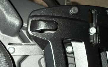 Mounting plate detail